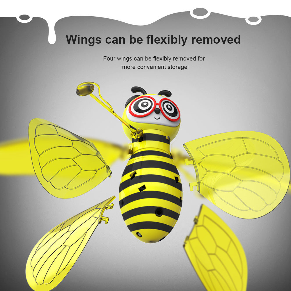 Magical Flying Bee Drone – Infrared Gesture-Controlled Fun for Kids! ✨