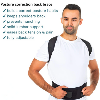 Magnetic Back Shoulder Brace Belt Band