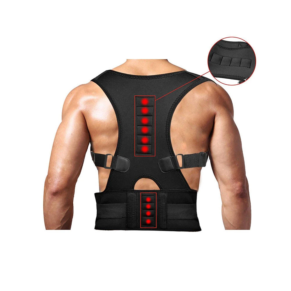 Magnetic Back Shoulder Brace Belt Band
