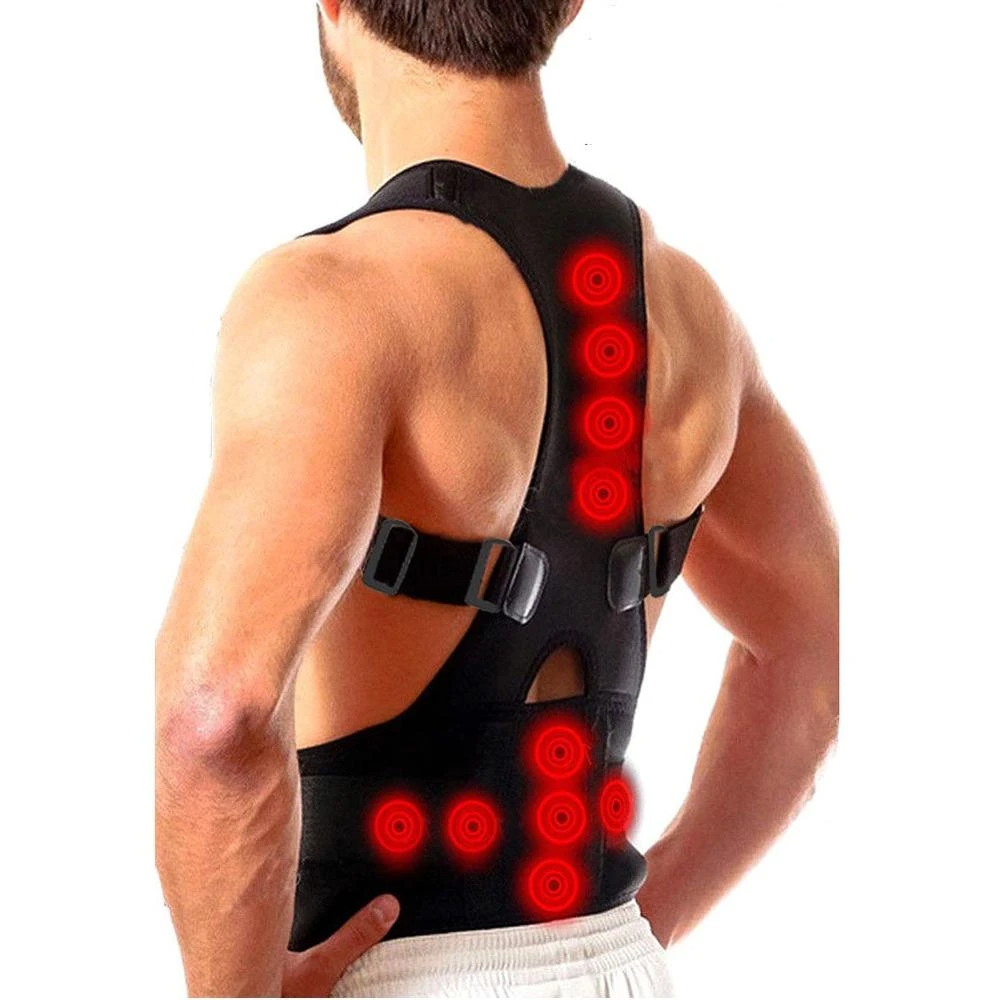 Magnetic Back Shoulder Brace Belt Band