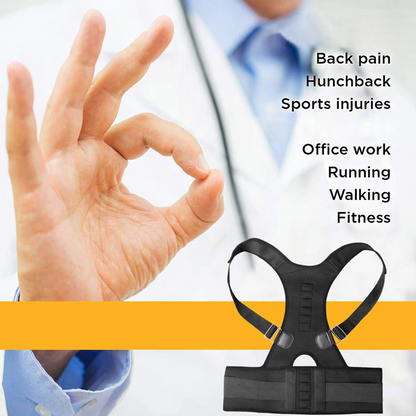 Magnetic Back Shoulder Brace Belt Band