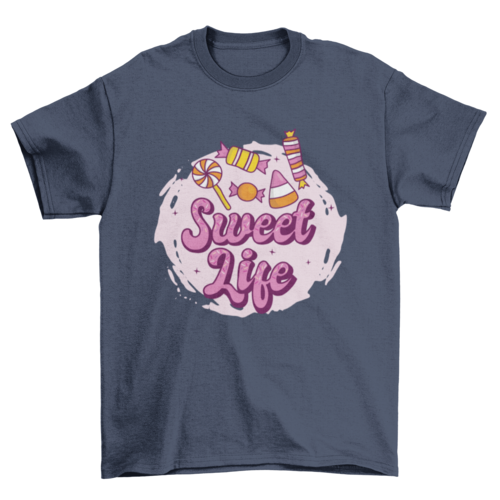 Sweet life t-shirt design Keep Life Simple