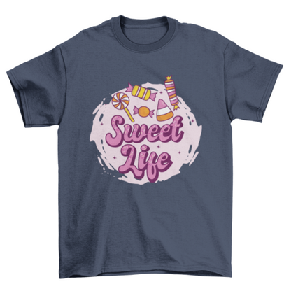 Sweet life t-shirt design Keep Life Simple