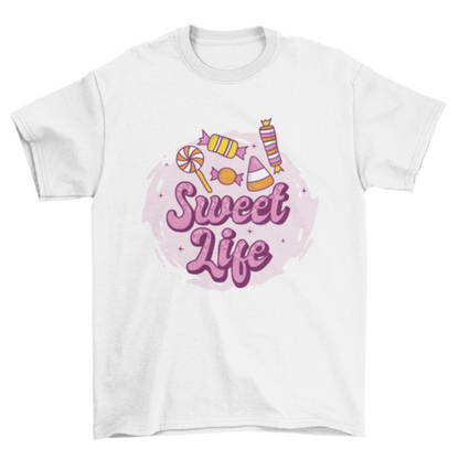 Sweet life t-shirt design Keep Life Simple