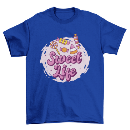 Sweet life t-shirt design Keep Life Simple