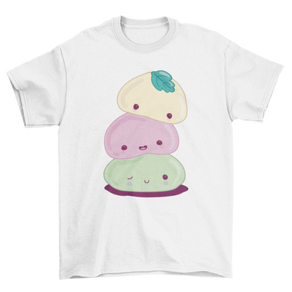 Japanese sweets kawaii t-shirt