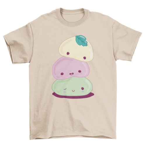 Japanese sweets kawaii t-shirt