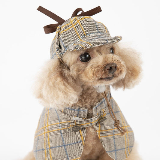 Clever Canine Detective Costume: Stylish And Playful Pet Apparel