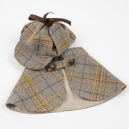 Clever Canine Detective Costume: Stylish And Playful Pet Apparel