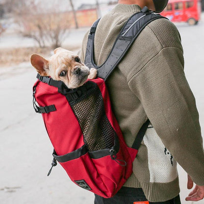 Double Shoulder Portable Pet Dog Carrier Backpack - Travel In Style