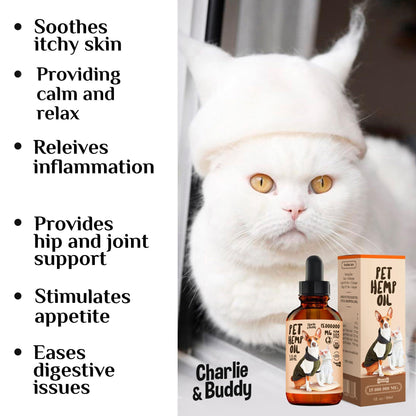 Charlie Buddy   Hemp Oil for Dogs Cats
