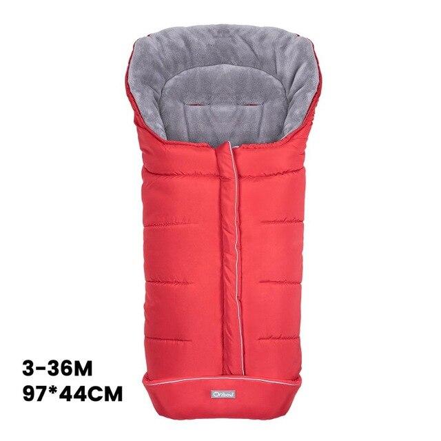 Universal Baby Stroller Footmuff Winter Baby Sleeping Bags Newborn